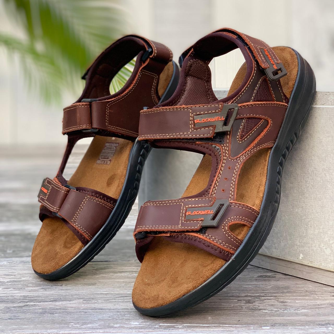 SANDALIAS HERCULES CUERO - MIEL