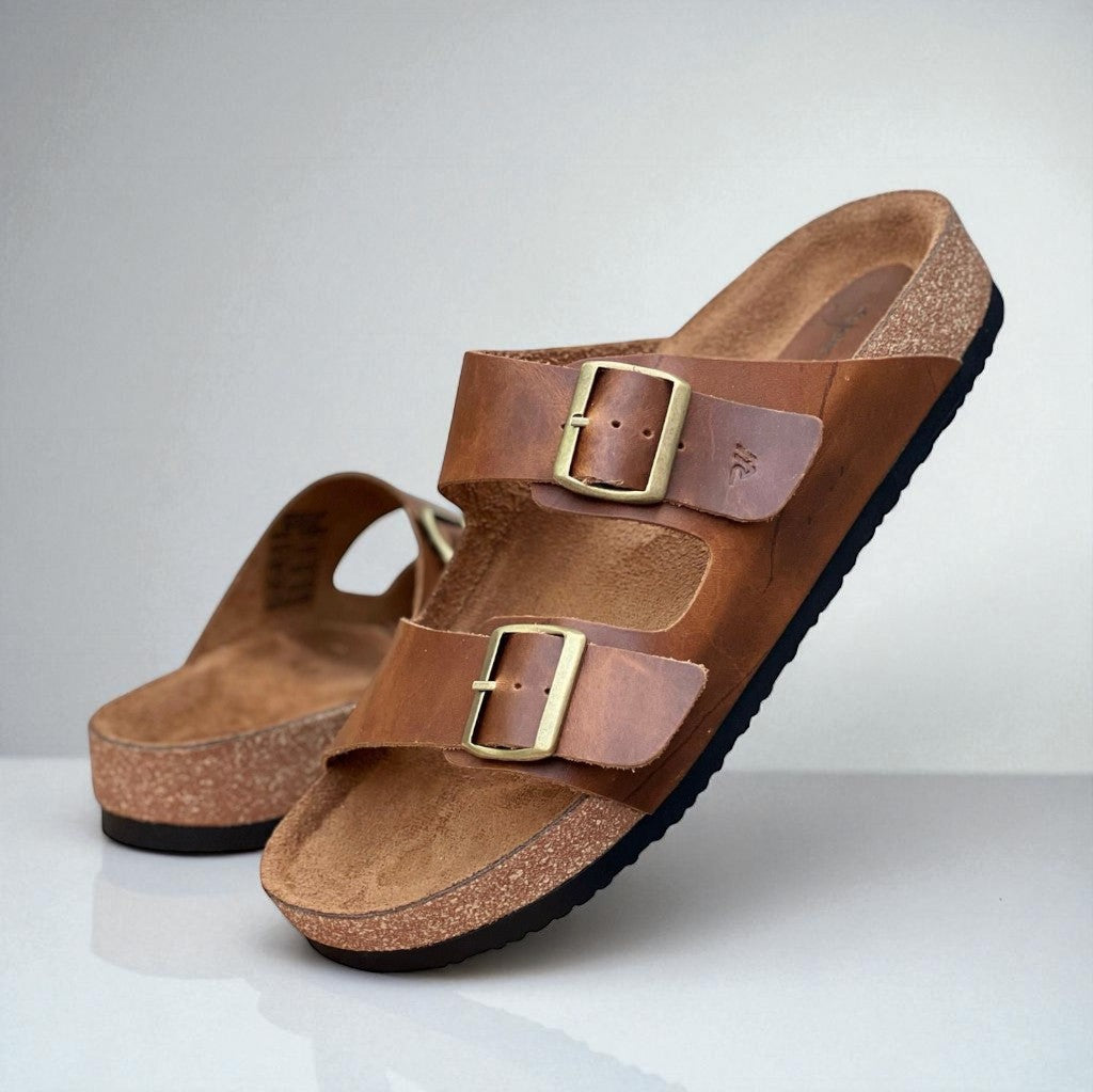 SANDALIAS TERRANOVA CUERO - MIEL