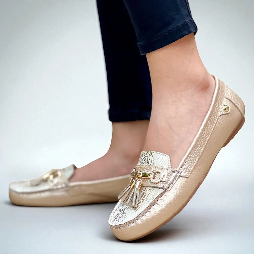 Mocasin Divina Leather