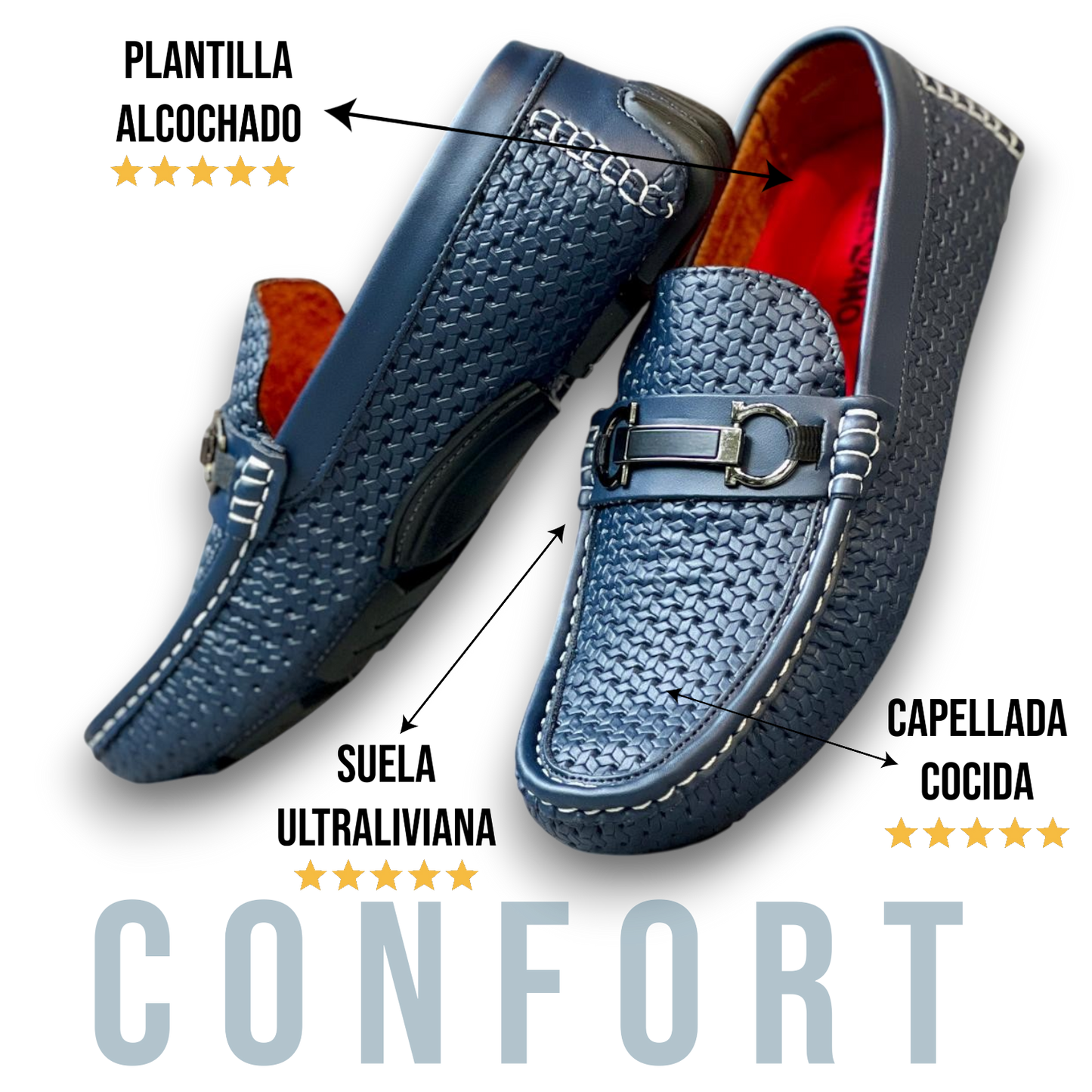 Mocasin Feronni para hombre