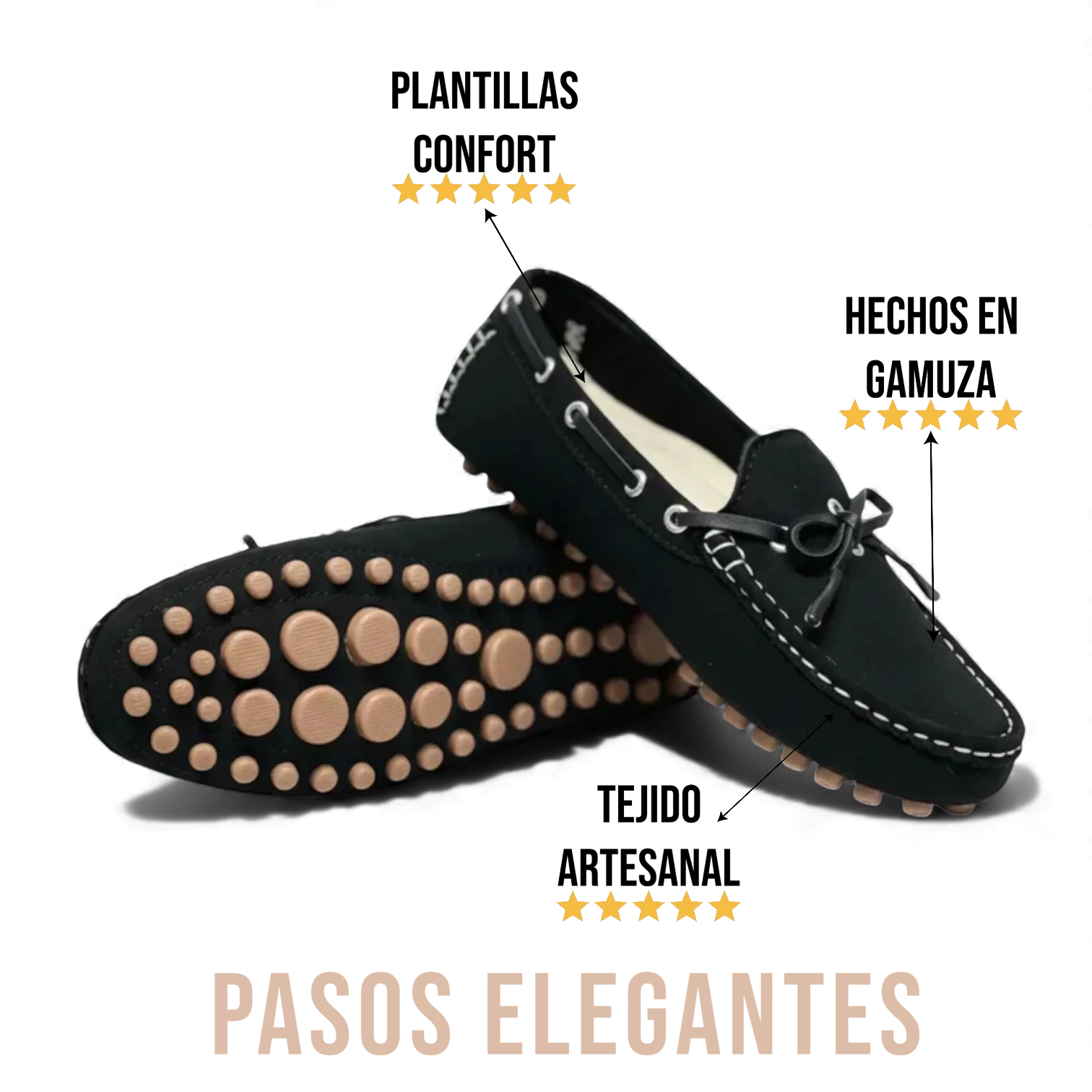Mocasines Verona  (Gamuzado)
