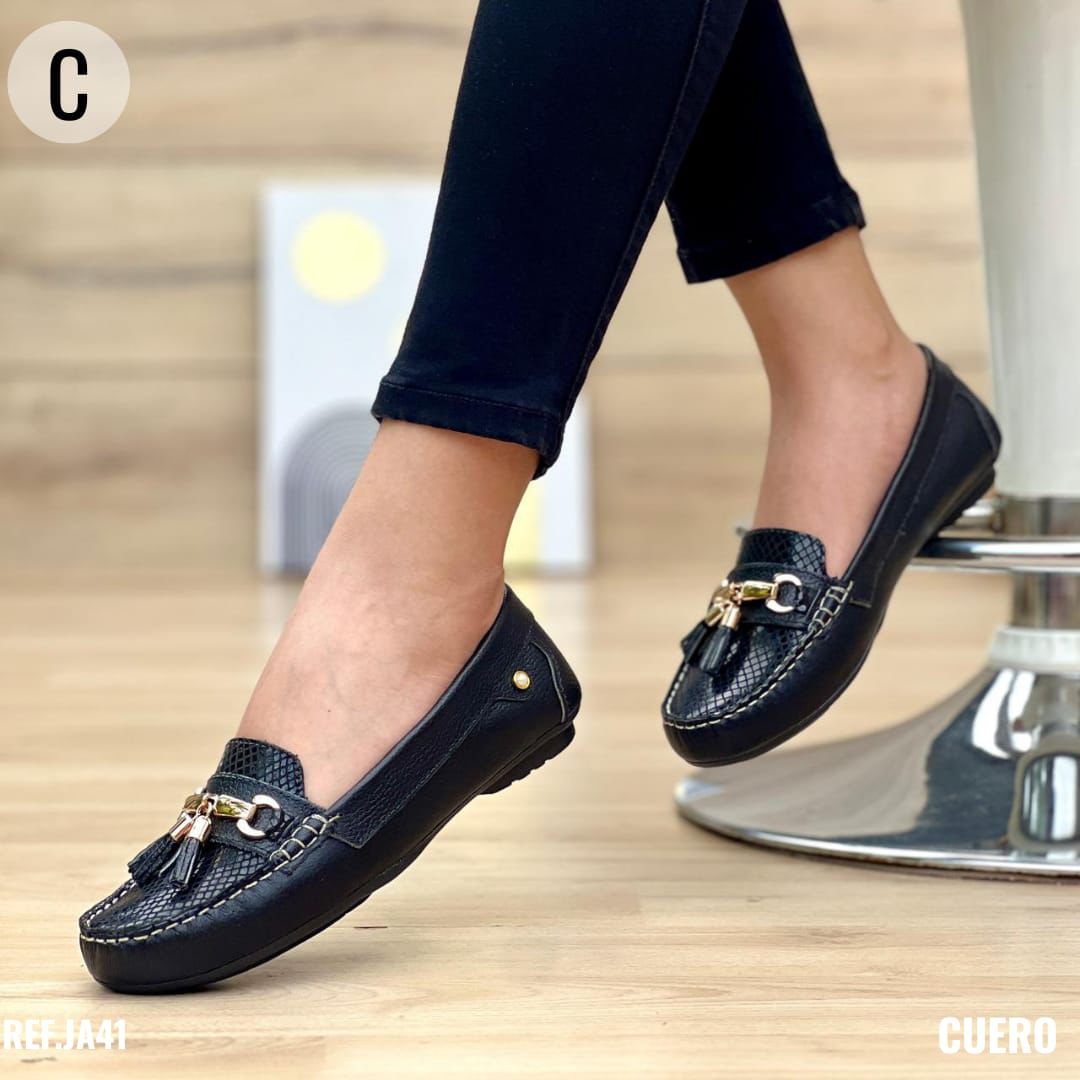 Mocasin Divina Leather