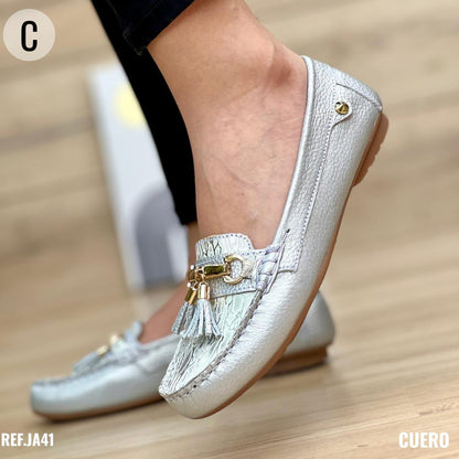 Mocasin Divina Leather