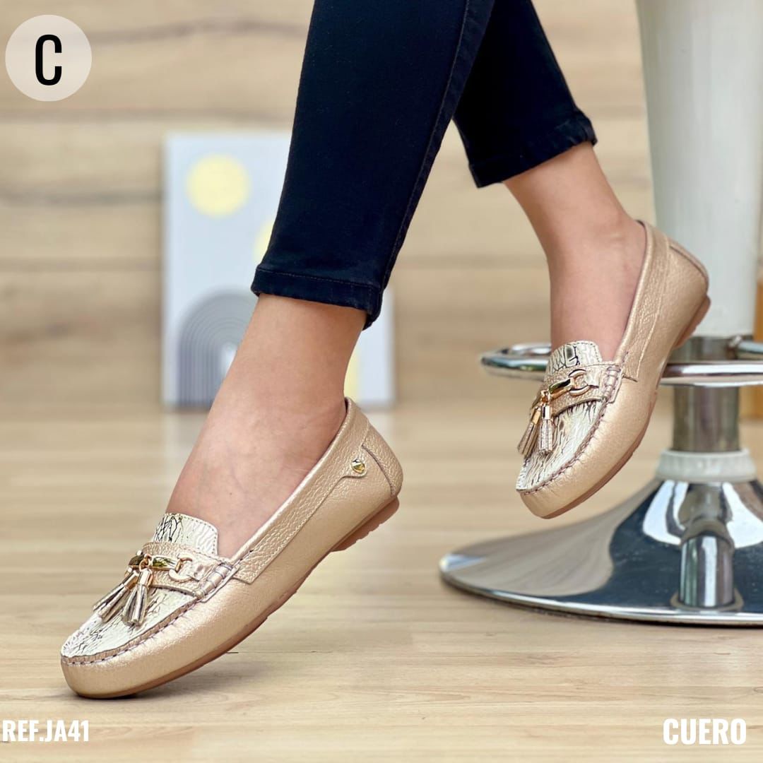 Mocasin Divina Leather