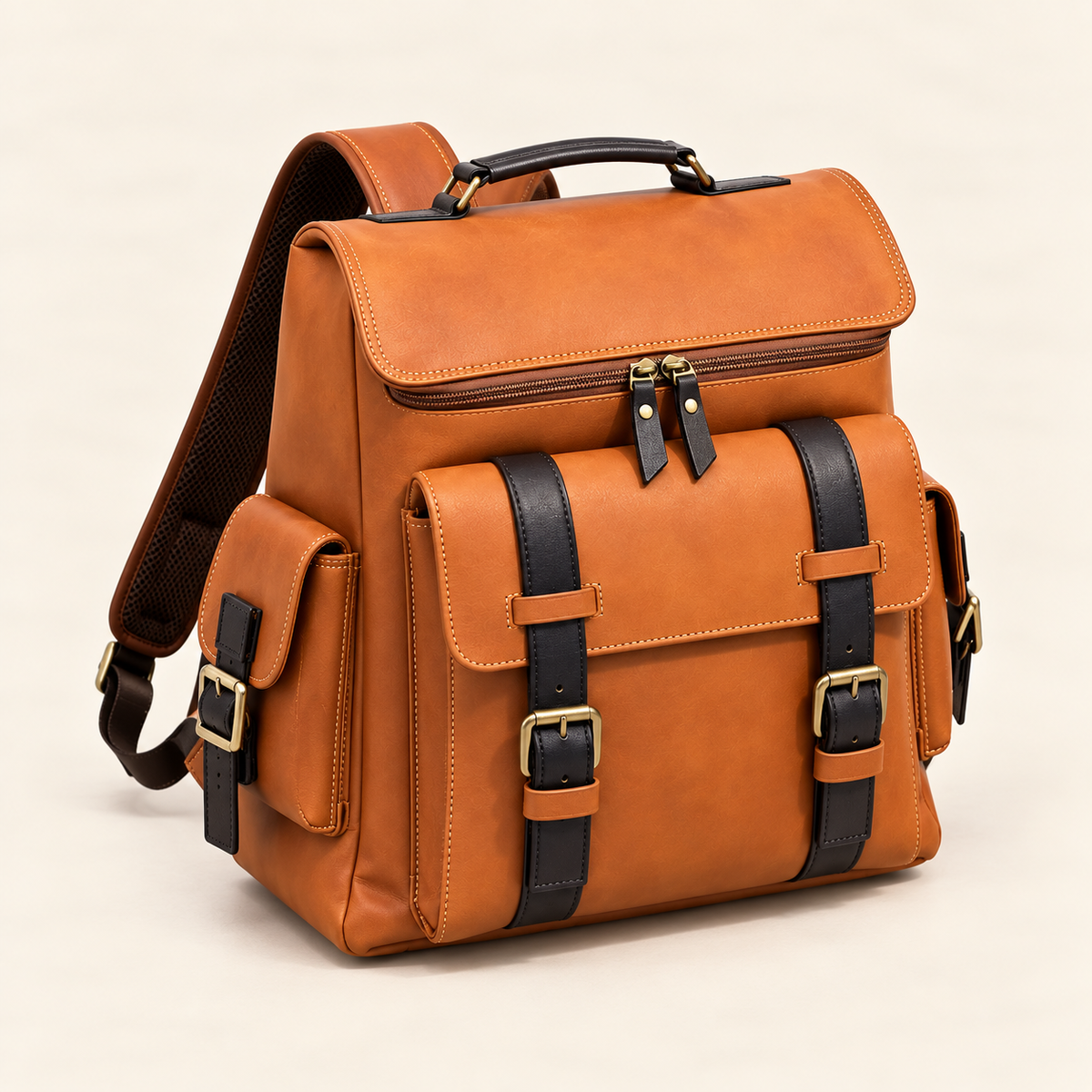 Morral para caballero - 100% cuero