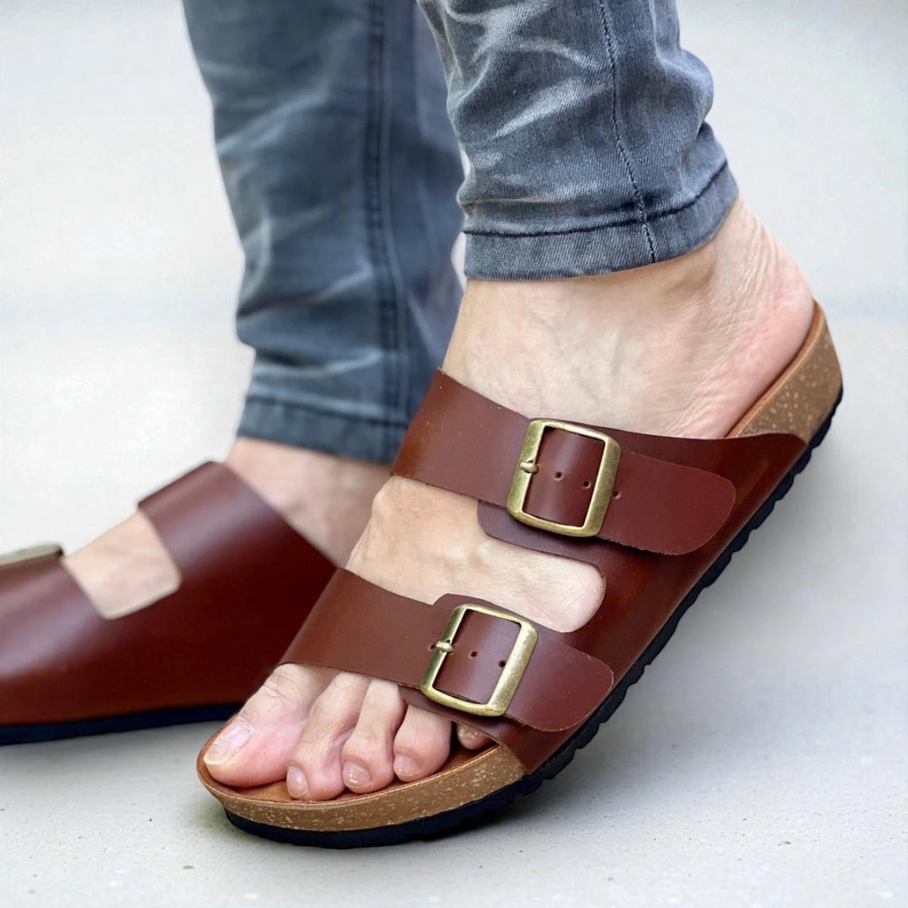 Sandalia TERRANOVA - (100% CUERO)