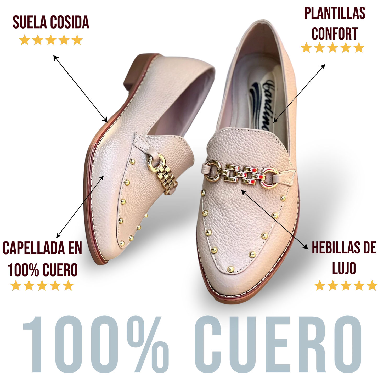 Mocasín Narella Leather