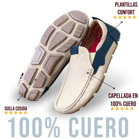 Mocasin Alfieri leather