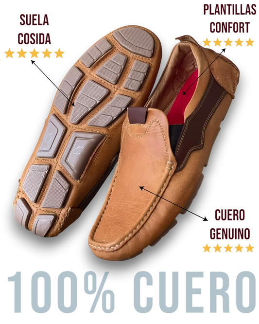 Mocasin Alfieri leather