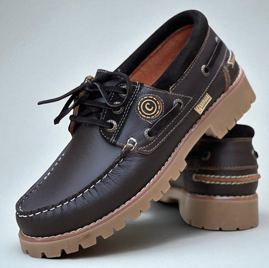 MOCASIN SCARPELLI- CAFE