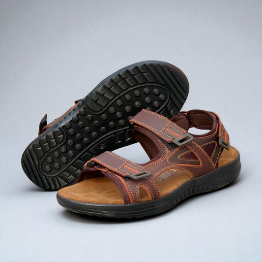 SANDALIAS HERCULES CUERO - MIEL